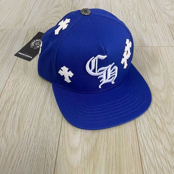 Chrome hearts Blue Snap Back Cap - Picture 3 of 8